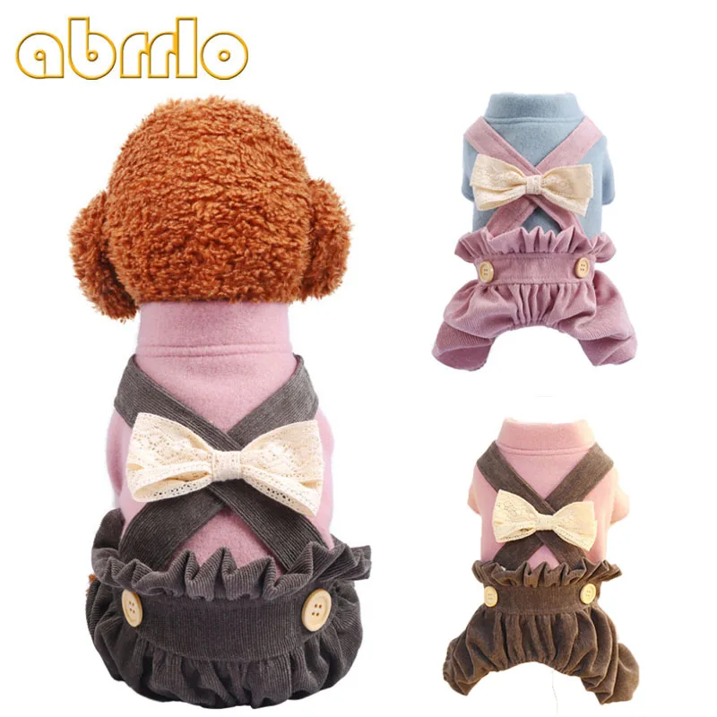 Abrrlo Cute Dog Clothes Princess Style Bow Bib Pants Warm Winter Dog Jumpsuit Coat Pet Jacket Coat For Small Medium Dogs XS-XL
Abrrlo Cute Dog Clothes Princess Style Bow Bib Pants Warm Winter Dog Jumpsuit Coat Pet Jacket Coat For Small Medium Dogs XS-XL