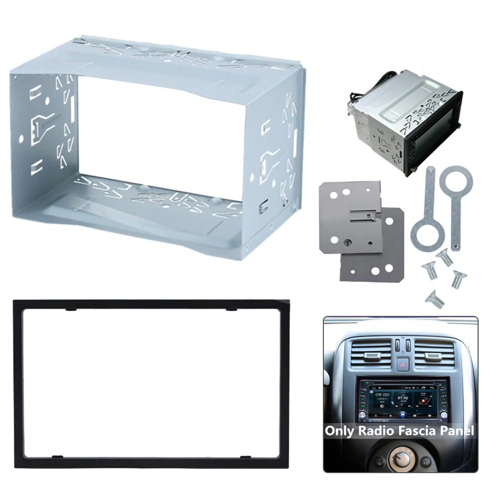 Universal DVD Mounting Frame Kit Double 2 Din Hardware Car Stereo Radio Fascia Frame Automotive Radio Player Box Accessories
Universal DVD Mounting Frame Kit Double 2 Din Hardware Car Stereo Radio Fascia Frame Automotive Radio Player Box Accessories