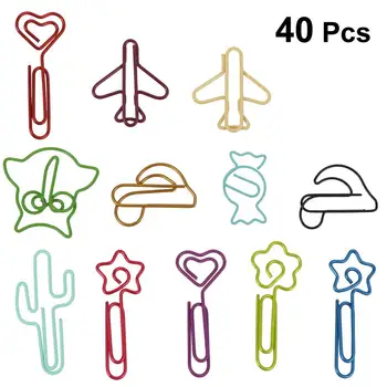 40PCS Animal Shape Metal Paper Clips Bulk Nonskid File Card Clips for Home Office School
40PCS Animal Shape Metal Paper Clips Bulk Nonskid File Card Clips for Home Office School