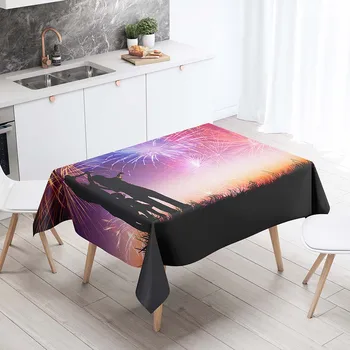 Tablecloth Rectangular Table Decorative Table Cover 3D Printing Booming Firworks Pattern For Living Room Coffee Table
Tablecloth Rectangular Table Decorative Table Cover 3D Printing Booming Firworks Pattern For Living Room Coffee Table