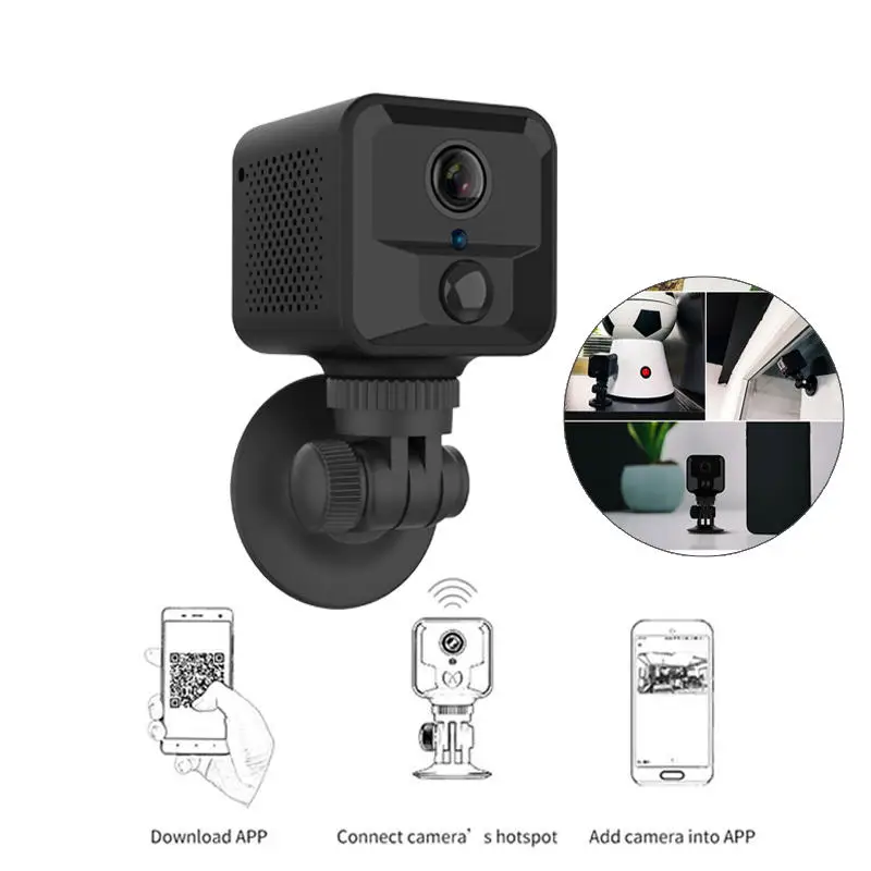 HD 1080P Micro Camera Hunting Outdoor WiFi Remote Monitor Recorder Camcorder Super Clear Night Vision Monitor Camcorder TF Card
HD 1080P Micro Camera Hunting Outdoor WiFi Remote Monitor Recorder Camcorder Super Clear Night Vision Monitor Camcorder TF Card