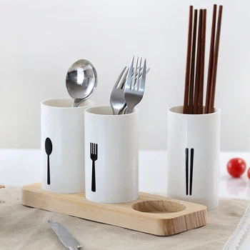 1PC Multifunctional PP Utensil Organizer Flatware Holder with Draining Base for Countertop Kitchen
1PC Multifunctional PP Utensil Organizer Flatware Holder with Draining Base for Countertop Kitchen