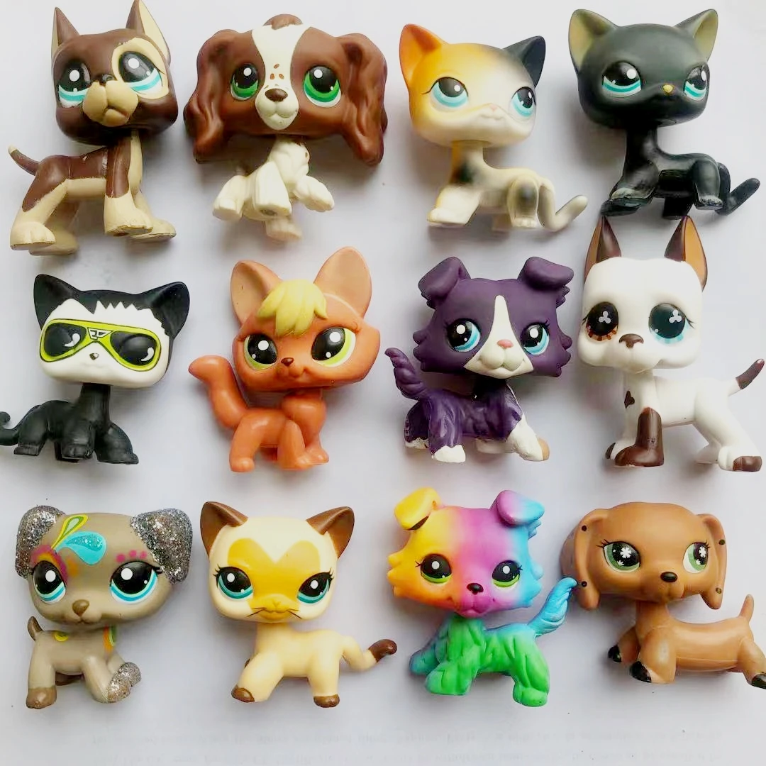 Коллекционная Фигурка LPS Pet shop редкая сосиска колли птица белка риббат милые