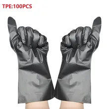 100Pcs Gloves Transparent Vinyl TPE Gloves Latex-free Gloves For Laboratory Work For Food Painting Cleaning Car Care
100Pcs Gloves Transparent Vinyl TPE Gloves Latex-free Gloves For Laboratory Work For Food Painting Cleaning Car Care
