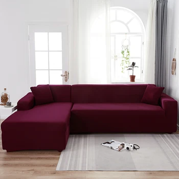 Solid Color Sectional Sofa Cover Universal 1/2/3/4-Seat Stretchable Couch Case for Living Room Polyester Chaise Longue Slipcover
Solid Color Sectional Sofa Cover Universal 1/2/3/4-Seat Stretchable Couch Case for Living Room Polyester Chaise Longue Slipcover