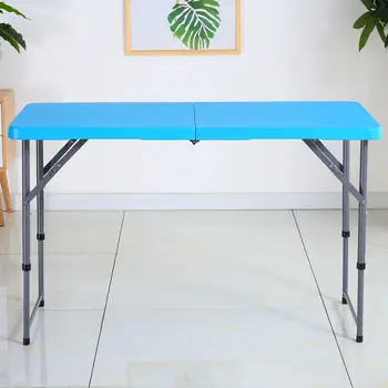 Outdoor stalls folding table simple portable push activity training table rectangular home dining table
Outdoor stalls folding table simple portable push activity training table rectangular home dining table