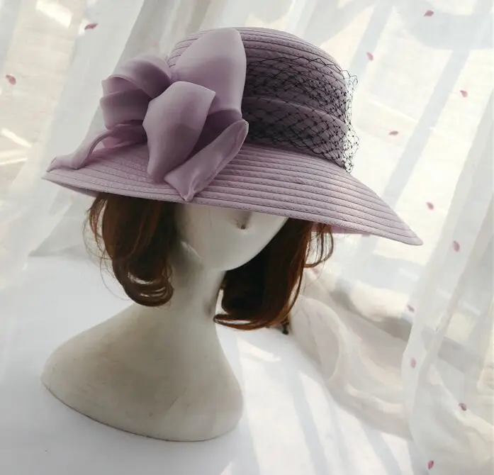 01912-HQ-SW120042 organza Seiko production flower lady formal bucket cap women dinner hat
01912-HQ-SW120042 organza Seiko production flower lady formal bucket cap women dinner hat