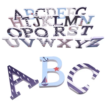 1pc Navy Style Decorative Letters Wood Alphabet Wooden Ornament for Home Decor Name Design Ocean Party Decorations DIY Crafts
1pc Navy Style Decorative Letters Wood Alphabet Wooden Ornament for Home Decor Name Design Ocean Party Decorations DIY Crafts