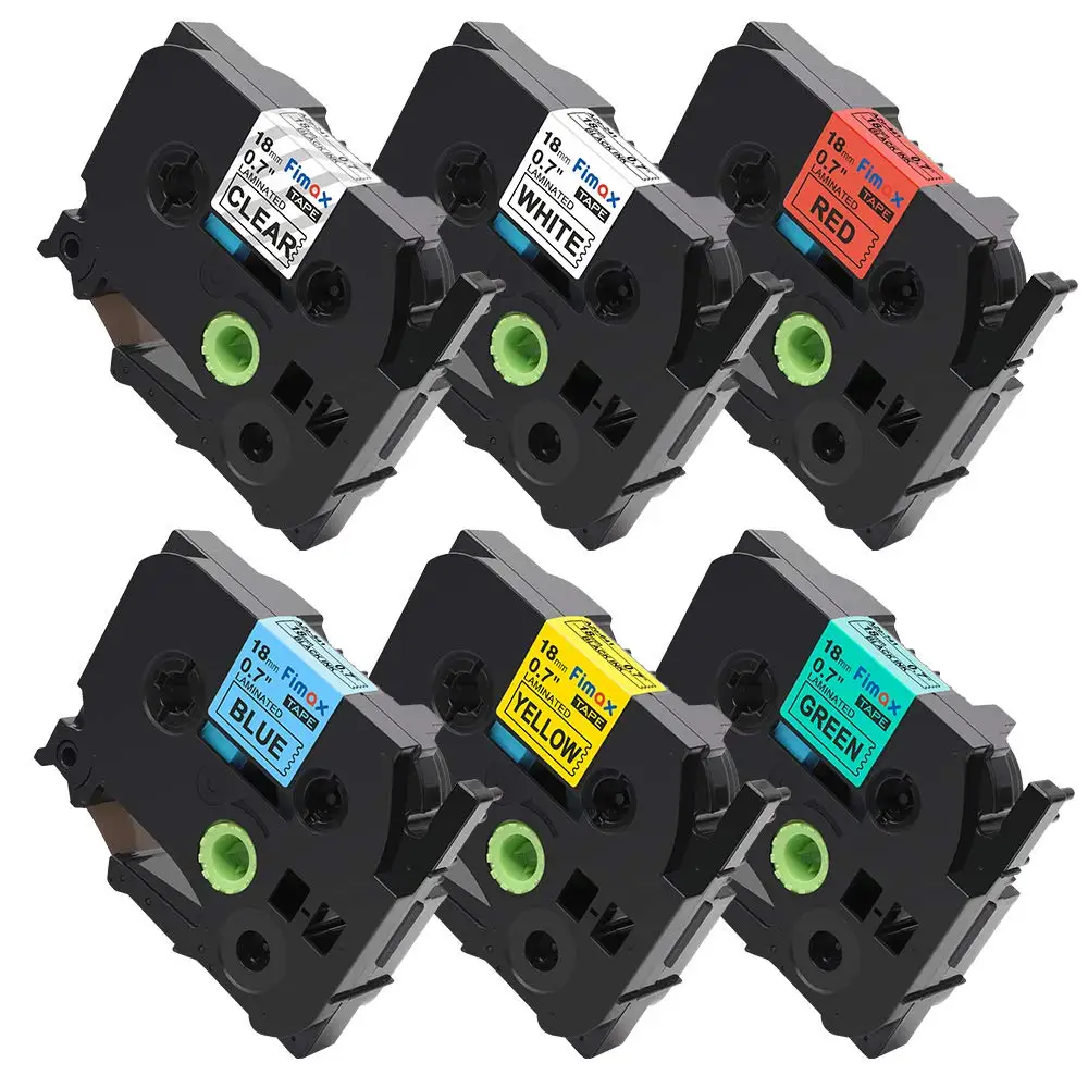Fimax Compatible for TZe Label Tape Replacement for Brother P-Touch TZe-241 TZe-441 TZe-541 TZ-641 TZ741 for Ptouch PT-D400
Fimax Compatible for TZe Label Tape Replacement for Brother P-Touch TZe-241 TZe-441 TZe-541 TZ-641 TZ741 for Ptouch PT-D400