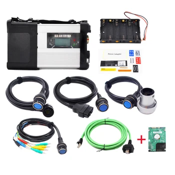 OBDII MB SD Connect Compact 5 Star C5 Full Set with V2020.3 HDD Software with Wifi For Truck Bus Unimog Car Diagnostic Tool
OBDII MB SD Connect Compact 5 Star C5 Full Set with V2020.3 HDD Software with Wifi For Truck Bus Unimog Car Diagnostic Tool