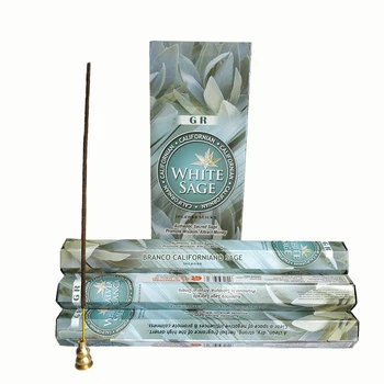White Sage Incense Sticks for Incense Burner Meditation Indian Incense 120 Sticks In One Box Scents for Home Sropshipping
White Sage Incense Sticks for Incense Burner Meditation Indian Incense 120 Sticks In One Box Scents for Home Sropshipping