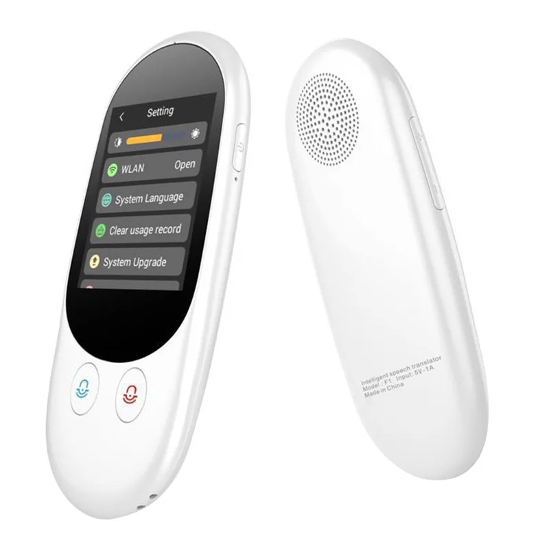 Smart Language Translator Device Instant Portable Two Way Voice Translation for Travel TU-shop
Smart Language Translator Device Instant Portable Two Way Voice Translation for Travel TU-shop