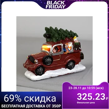 Ceramic light figure "Car with a Christmas tree" 9 cm, 2 LED, AG10 * 3 (included), T / WHITE 5133393
Ceramic light figure "Car with a Christmas tree" 9 cm, 2 LED, AG10 * 3 (included), T / WHITE 5133393