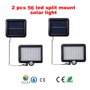 2pcs Solar Lamp Outdoor garden light Waterproof Motion Sensor Solar Powered Wall Lamps Path home indoor security lights 5M cable
2pcs Solar Lamp Outdoor garden light Waterproof Motion Sensor Solar Powered Wall Lamps Path home indoor security lights 5M cable