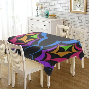 Geometric Pattern Art Tablecloth Household Table Cloth TV Cabinet Tea Table Cloth round Table Placemat 
Geometric Pattern Art Tablecloth Household Table Cloth TV Cabinet Tea Table Cloth round Table Placemat