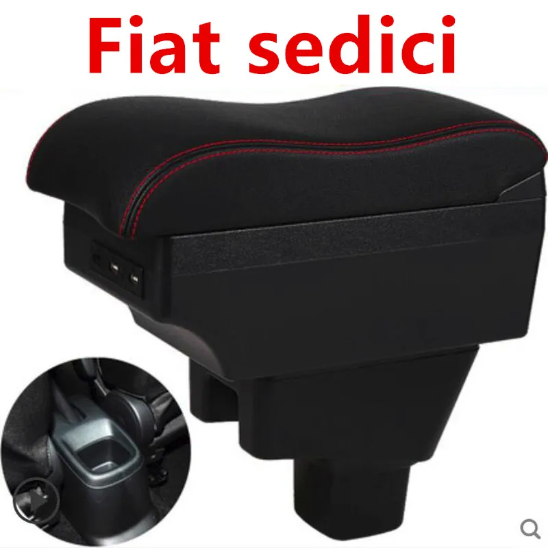 For Fiat sedici armrest box central Store content Storage boxarmrest box with USB interface
For Fiat sedici armrest box central Store content Storage boxarmrest box with USB interface