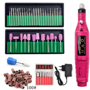 1 Set Portable Electric Machine Manicure Nail Drill Set Ceramic Mill Cutter Nail Art Remover File Gel Polish Professional Cutter 
1 Set Portable Electric Machine Manicure Nail Drill Set Ceramic Mill Cutter Nail Art Remover File Gel Polish Professional Cutter