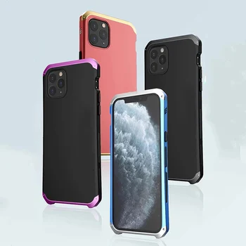 Shockproof Armor Case For iPhone 11 pro max Case Hard TPU Metal Bumper Phone Cases for iPhone11 Cover Accessories Protection 
Shockproof Armor Case For iPhone 11 pro max Case Hard TPU Metal Bumper Phone Cases for iPhone11 Cover Accessories Protection