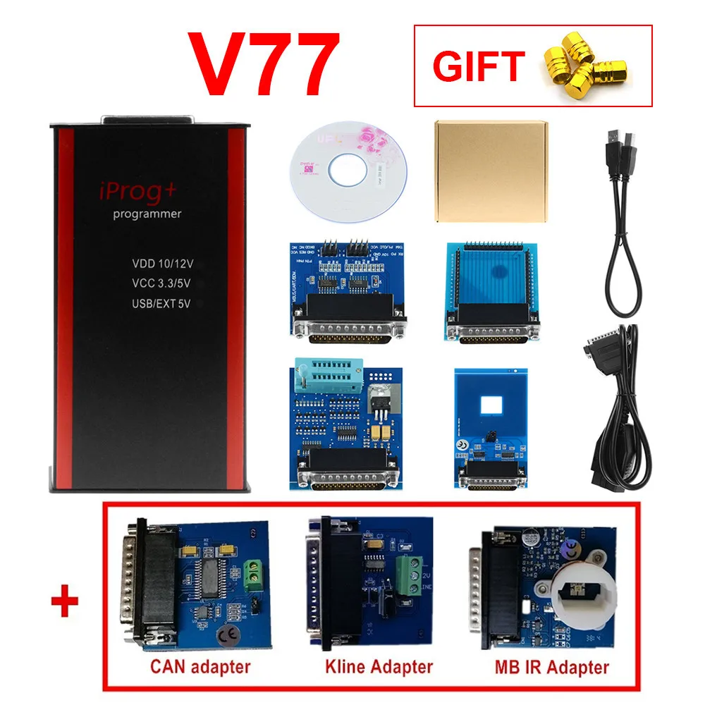 2019 V77 IPROG Porgrammer IR MB Adapters IPROG CAN-BUS Adapter IPROG Kline adapter with best price
2019 V77 IPROG Porgrammer IR MB Adapters IPROG CAN-BUS Adapter IPROG Kline adapter with best price