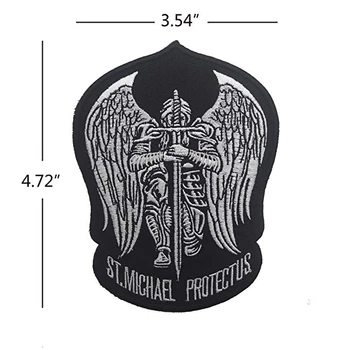 Saint Michael Protect Us Embroidered patches for clothing Military Combat Applique Army Armband Patch backpack's stickers Badge
Saint Michael Protect Us Embroidered patches for clothing Military Combat Applique Army Armband Patch backpack's stickers Badge