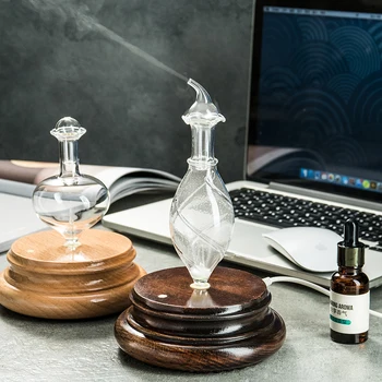 Wooden Glass Pure Essential Oils Diffuser Air aroma Aromatherapy Nebulizer Household Humidifier Air Conditioning Appliance
Wooden Glass Pure Essential Oils Diffuser Air aroma Aromatherapy Nebulizer Household Humidifier Air Conditioning Appliance