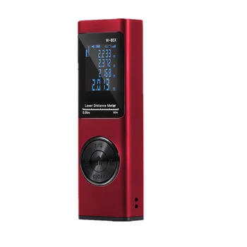 Red LS-XS Laser Distance Meter Swith Bult-in Rechargeable Battery Waterproof Fallproof Digital Laser Rangefinder 40M/60M/80M
Red LS-XS Laser Distance Meter Swith Bult-in Rechargeable Battery Waterproof Fallproof Digital Laser Rangefinder 40M/60M/80M