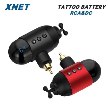 XNET Portable Wireless Tattoo Power Supply for Rotary Tattoo Machine Pen 1700mAh Lithium Battery Fast Charge DC RCA interface
XNET Portable Wireless Tattoo Power Supply for Rotary Tattoo Machine Pen 1700mAh Lithium Battery Fast Charge DC RCA interface