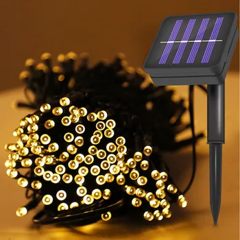 22M 200led Solar Led string light 12M 100LED RGB single color Decoration Light for Christmas Garden light Holiday Outdoor Fairy
22M 200led Solar Led string light 12M 100LED RGB single color Decoration Light for Christmas Garden light Holiday Outdoor Fairy