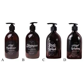 500ml Press Pump Empty Bottles Refillable Shampoo Lotion Liquid Soap Dispenser Container 
500ml Press Pump Empty Bottles Refillable Shampoo Lotion Liquid Soap Dispenser Container