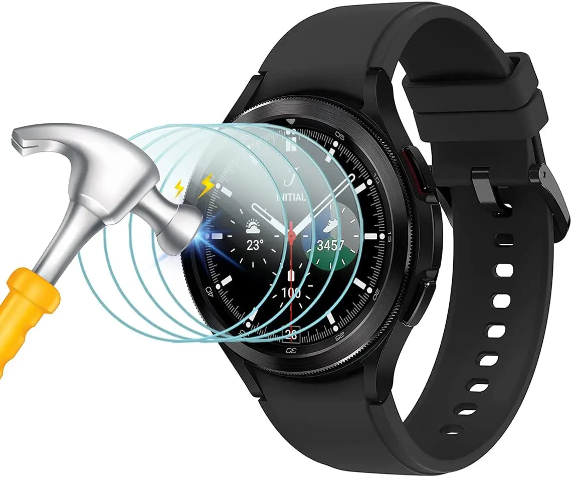 4pc/lot Premium Tempered Glass Screen Protector film For Samsung Galaxy Watch 4 Classic 46MM 42MM 44MM 40mm Guard clear HD cover
4pc/lot Premium Tempered Glass Screen Protector film For Samsung Galaxy Watch 4 Classic 46MM 42MM 44MM 40mm Guard clear HD cover