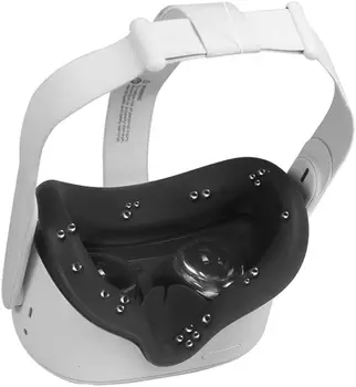 NEW VR Face Silicone Cover for Oculus Quest 2 VR Headset Soft Face Cushion Cover Anti-Sweat 
NEW VR Face Silicone Cover for Oculus Quest 2 VR Headset Soft Face Cushion Cover Anti-Sweat