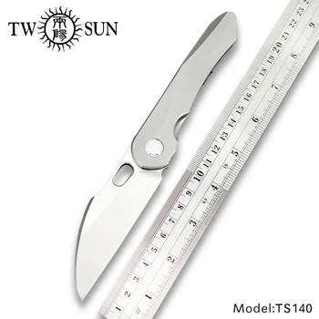 TWOSUN One Solid Piece Titanium Handle M390 Pocket Folding Knife Pocket Knife camping knife survival tool EDC Fast Opening TS140 
TWOSUN One Solid Piece Titanium Handle M390 Pocket Folding Knife Pocket Knife camping knife survival tool EDC Fast Opening TS140