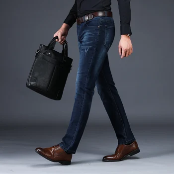 Odinokov 2020 Autumn Straight Fit Jeans Smart Casual Korean Version Trend Elastic Comfortable Straight Trousers Student Pants
Odinokov 2020 Autumn Straight Fit Jeans Smart Casual Korean Version Trend Elastic Comfortable Straight Trousers Student Pants