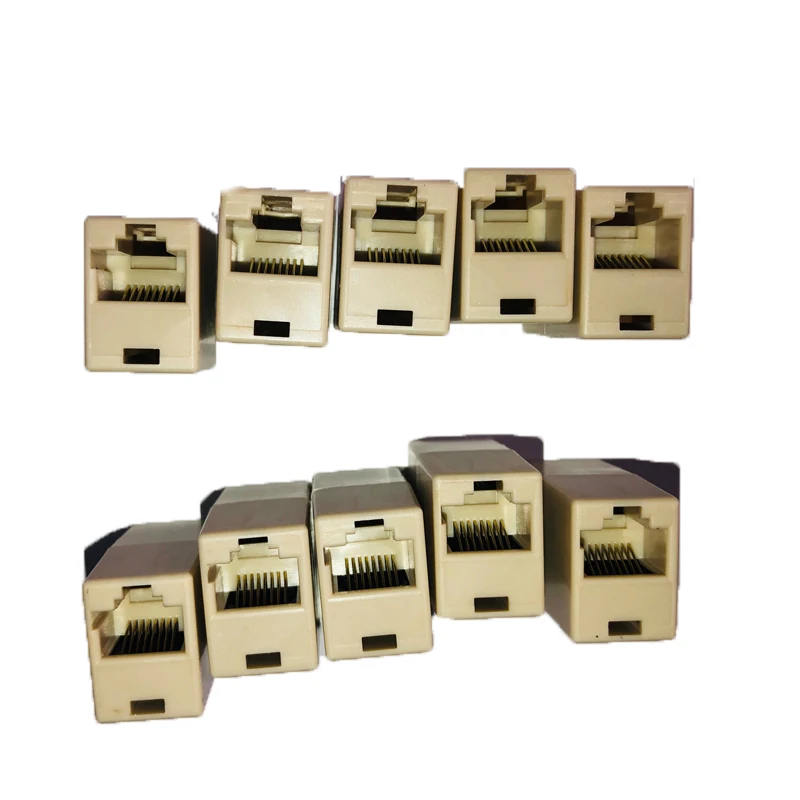 10x Network Cable Wire Connector RJ-45 High Quality Coupler Extended Ethernet Broadband Accessories
10x Network Cable Wire Connector RJ-45 High Quality Coupler Extended Ethernet Broadband Accessories