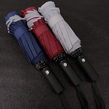 Top Grade Reverse Fully Automatic Rain Umbrella Folding Extra-large Double Ten Bone Umbrella Advertisement Logo
Top Grade Reverse Fully Automatic Rain Umbrella Folding Extra-large Double Ten Bone Umbrella Advertisement Logo