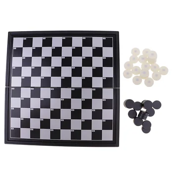 Plastic Draughts Checkers Set in Foldable Magnetic Board for Enlightment&Entertainment
Plastic Draughts Checkers Set in Foldable Magnetic Board for Enlightment&Entertainment