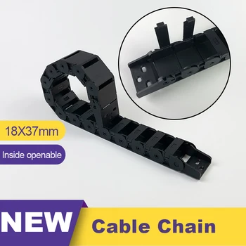 Cable Chains 18*37mm Bridge Type Inside Openable 1 Meter Plastic Towline Transmission 18x37 18*37 Drag Chain for Machine
Cable Chains 18*37mm Bridge Type Inside Openable 1 Meter Plastic Towline Transmission 18x37 18*37 Drag Chain for Machine
