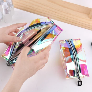 Women Cosmetic Bag Laser Makeup Bag Zipper Make Up Handbag Organizer Storage Case Pouches Wash Beauty Organizer Box
Women Cosmetic Bag Laser Makeup Bag Zipper Make Up Handbag Organizer Storage Case Pouches Wash Beauty Organizer Box