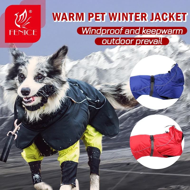 Fenice Pet Dog Winter Jacket Windproof Waterproof Cloth Keep Warm Red/Blue/Black
Fenice Pet Dog Winter Jacket Windproof Waterproof Cloth Keep Warm Red/Blue/Black
