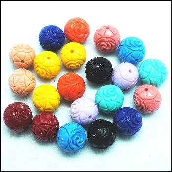 10pcs new carving flower beads round shape clay material size 6mm 8mm 10mm 12mm 16mm diy beads accessories nice beads collection 
10pcs new carving flower beads round shape clay material size 6mm 8mm 10mm 12mm 16mm diy beads accessories nice beads collection