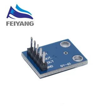 50PCS GY-61 ADXL335 three-axis accelerometer tilt angle module alternative MMA7260
50PCS GY-61 ADXL335 three-axis accelerometer tilt angle module alternative MMA7260