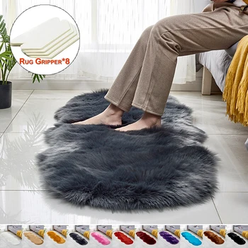 Soft Shaggy Irregular Fur Sheepskin Area Rug 6cm Shiny Washable Home Decor Huge Fur Carpet 60*180cm 12Colors for your choice D20
Soft Shaggy Irregular Fur Sheepskin Area Rug 6cm Shiny Washable Home Decor Huge Fur Carpet 60*180cm 12Colors for your choice D20