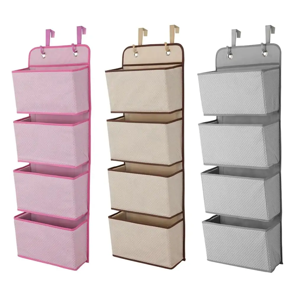 4 Pocket Hanging Storage Box Non-woven multi-layer Cabinet Fabric Hanging Door Storage Sorting Bags
4 Pocket Hanging Storage Box Non-woven multi-layer Cabinet Fabric Hanging Door Storage Sorting Bags