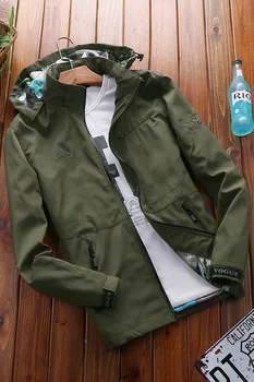 New Style Nianjeep MEN'S Casual Jacket Quick-Dry Hooded Jacket Outdoor Spring and Autumn Coat
New Style Nianjeep MEN'S Casual Jacket Quick-Dry Hooded Jacket Outdoor Spring and Autumn Coat