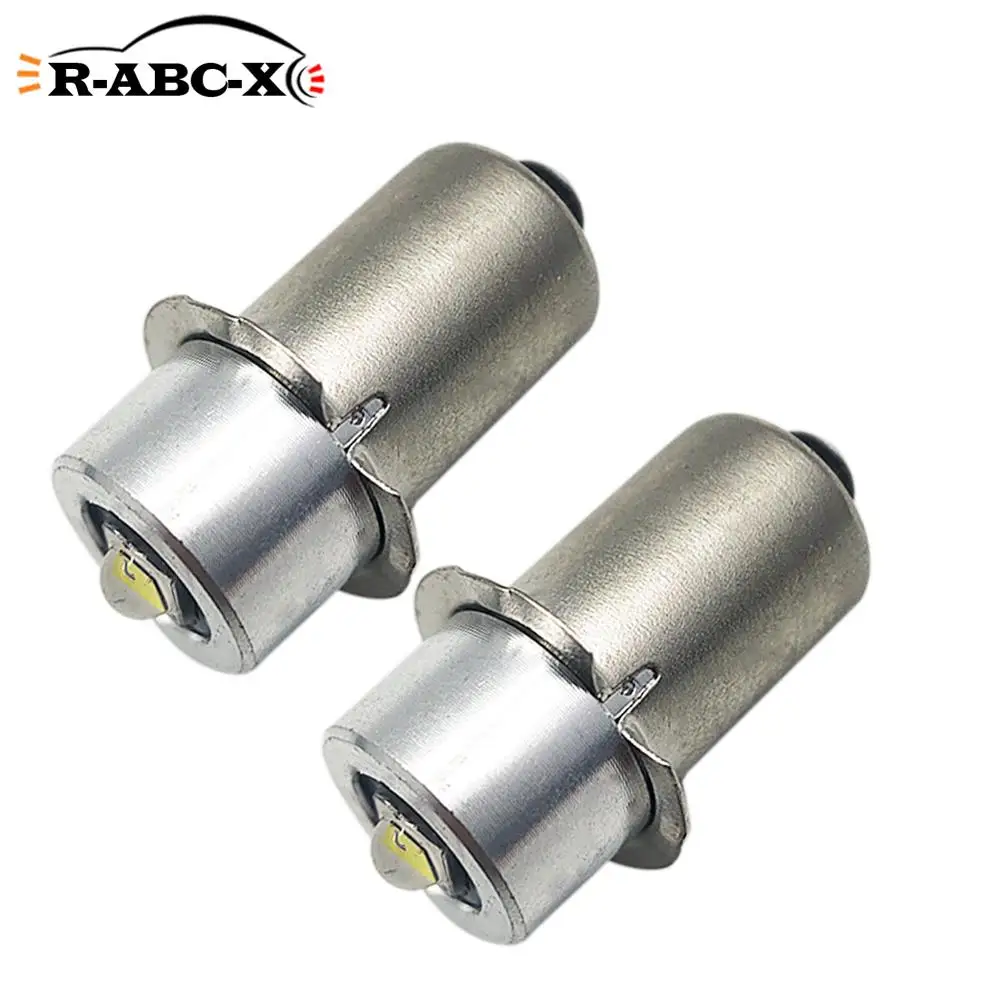 2 pcs 3030smd P13.5S High Power LED Upgrade Bulb torch flashlight replace bulb work light aluminium DC 3-24V 6V 12V white 100lm
2 pcs 3030smd P13.5S High Power LED Upgrade Bulb torch flashlight replace bulb work light aluminium DC 3-24V 6V 12V white 100lm