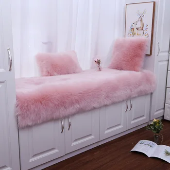 Square artificial wool carpet artificial cushion cushion window sill pad simple fluffy carpet washable home textiles carpet
Square artificial wool carpet artificial cushion cushion window sill pad simple fluffy carpet washable home textiles carpet