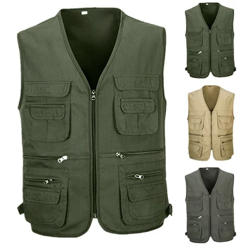 Free Shipping Fishing Vest Mens Outdoor Multi-pocket Fishing Clothes Male Vest Overalls Wear Photography Vests
Free Shipping Fishing Vest Mens Outdoor Multi-pocket Fishing Clothes Male Vest Overalls Wear Photography Vests