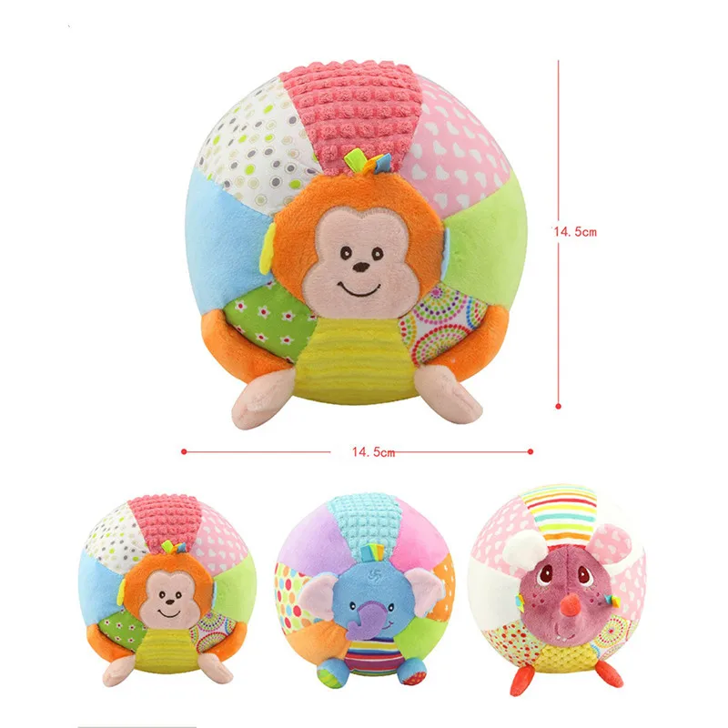 Musical Baby Soft Plush Ball Toy 15cm Rattle Animal Children's Toys Developing Toys Baby Rattle Ball Cartoon Toys Baby Music Toy
Musical Baby Soft Plush Ball Toy 15cm Rattle Animal Children's Toys Developing Toys Baby Rattle Ball Cartoon Toys Baby Music Toy