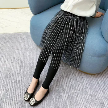 Baby girls' leggings Spring 2020 new fashion big child net gauze skirt pants baby cute star leggings children's pants thin 
Baby girls' leggings Spring 2020 new fashion big child net gauze skirt pants baby cute star leggings children's pants thin