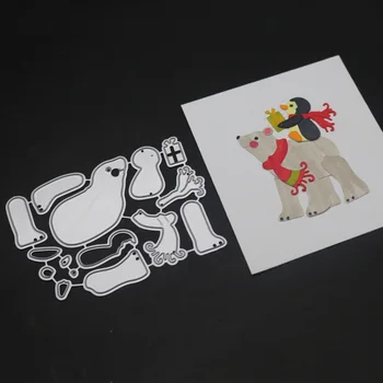 Polar Bear Metal Cutting Dies Penguin Frame Troqueladora Gift Decoration Stencil DIY Scrapbooking Stamps And Dies 2019 New Craft
Polar Bear Metal Cutting Dies Penguin Frame Troqueladora Gift Decoration Stencil DIY Scrapbooking Stamps And Dies 2019 New Craft